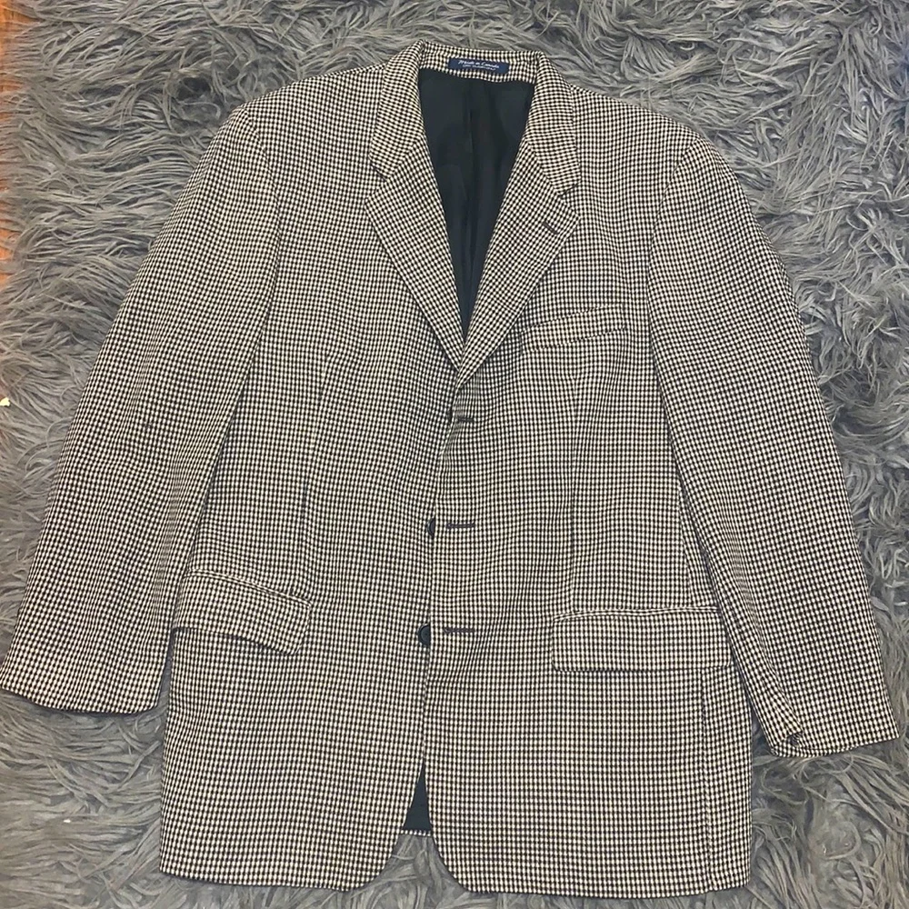 Vintage Bachrach Three Button Wool Sport Coat